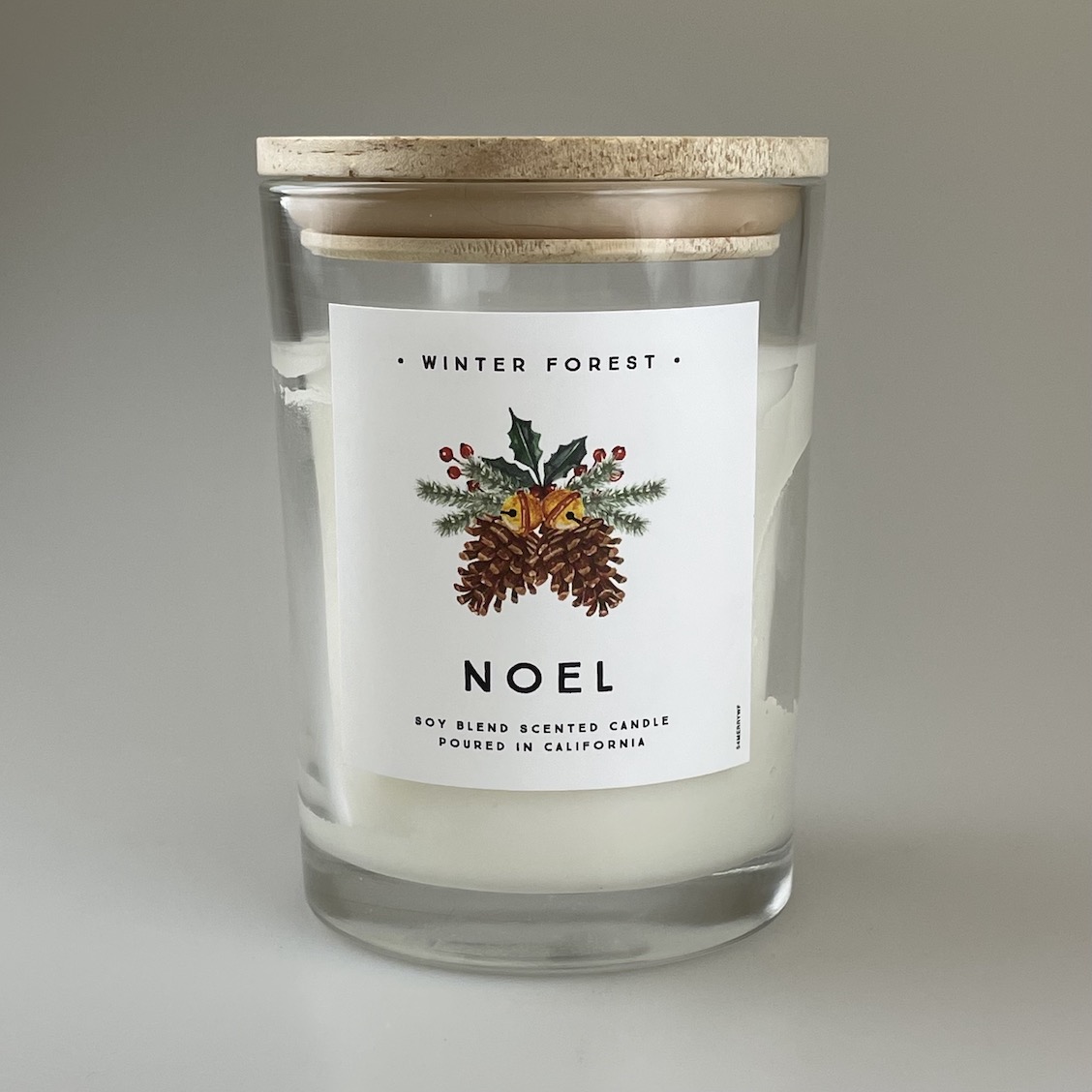 Winter Wool Scented Jar Candle (12 oz) – Farmhouse Holiday Collection